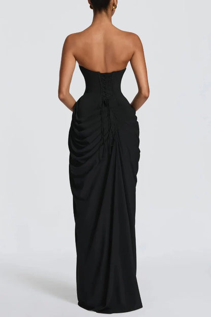 Mirava | Cyra Strapless Maxi Dress