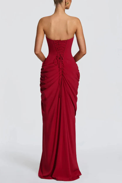 Mirava | Cyra Strapless Maxi Dress