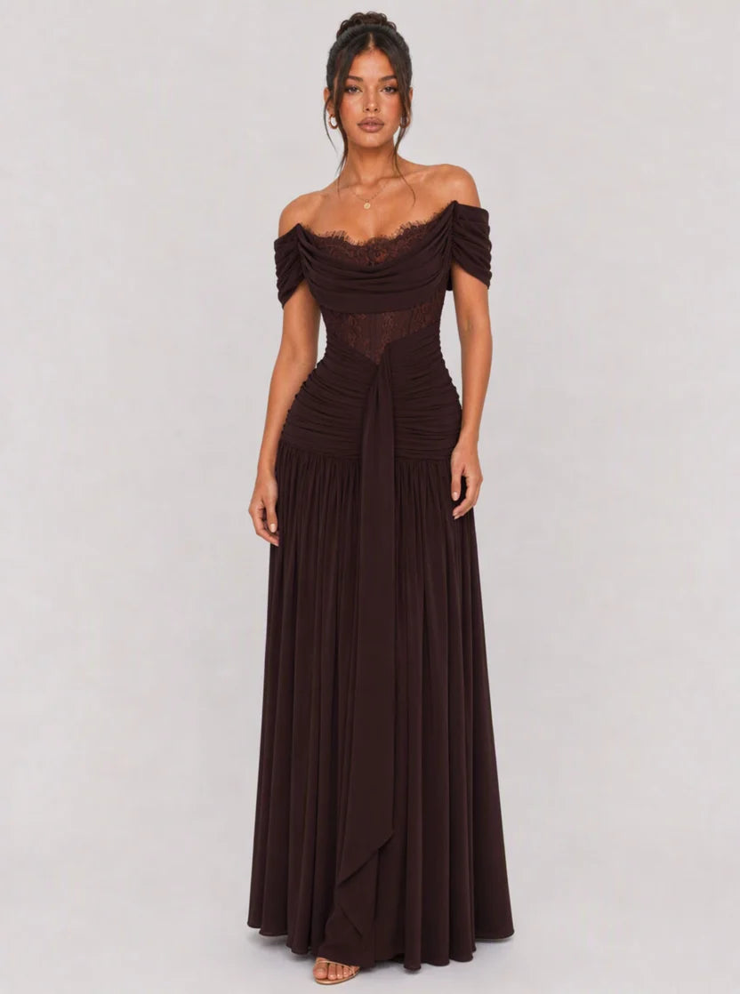 Thessaly | Bardot Maxi Dress