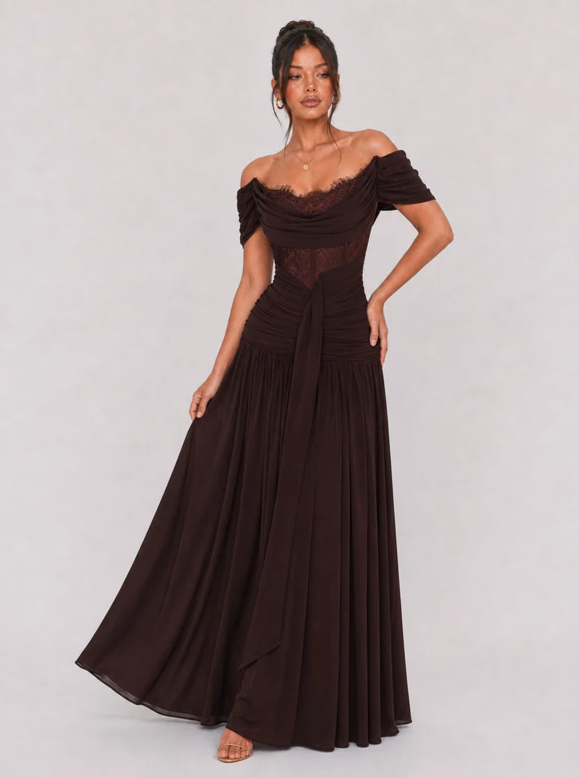 Thessaly | Bardot Maxi Dress