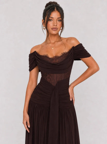 Thessaly | Bardot Maxi Dress