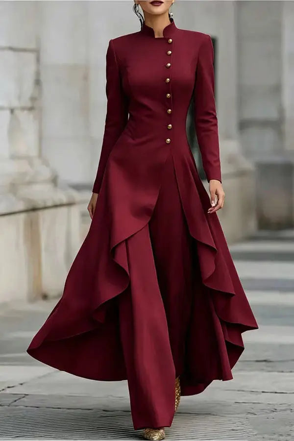 Elodie Elegant Wide-Leg Set