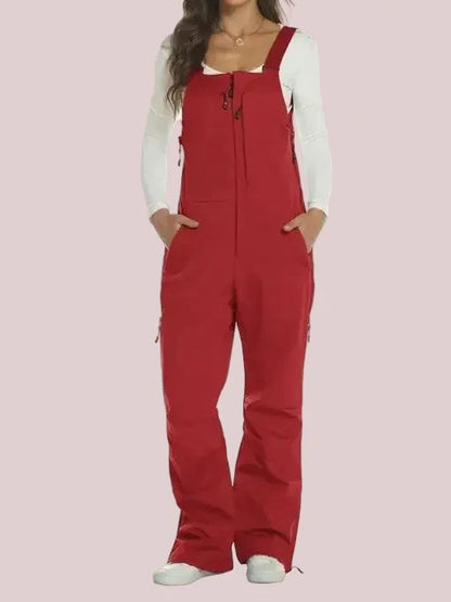 Women's Insulated Waterproof Snow Bibs