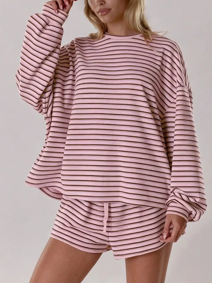 Elowen Striped Lounge Set