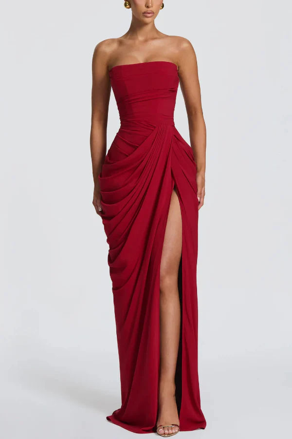 Mirava | Cyra Strapless Maxi Dress