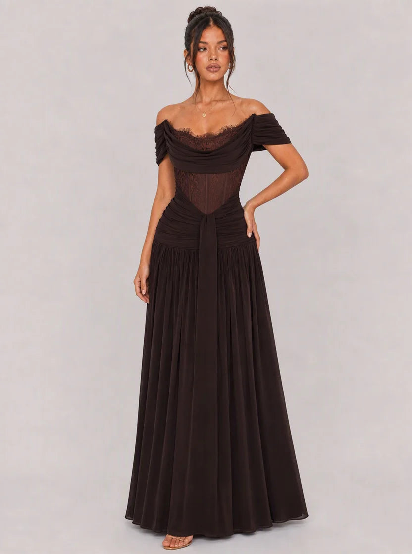 Thessaly | Bardot Maxi Dress