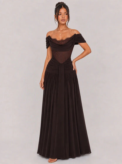 Thessaly | Bardot Maxi Dress