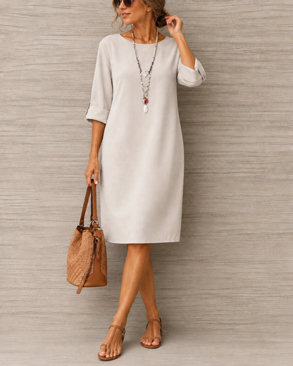 Mirava | Tummy-Concealing Midi Dress