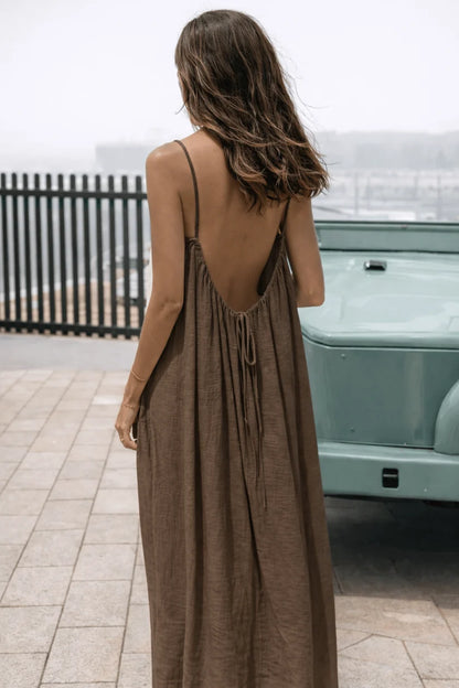 Mirava Backless Maxi Dress