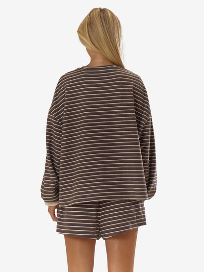 Elowen Striped Lounge Set