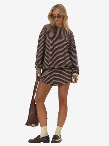Elowen Striped Lounge Set