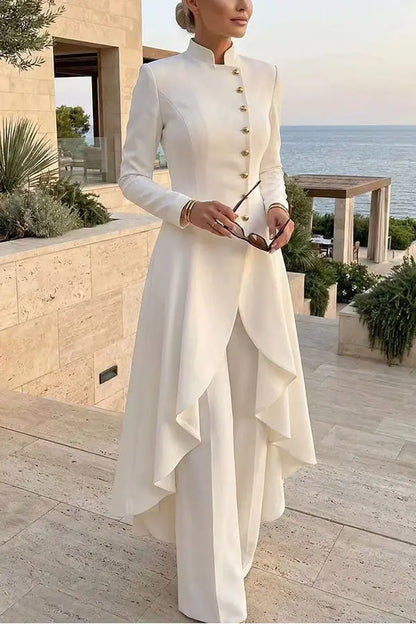 Elodie Elegant Wide-Leg Set