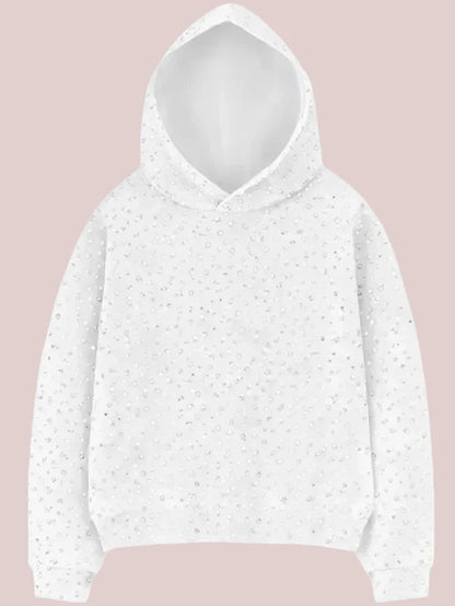 Celeste Glitter Hooded Sweater