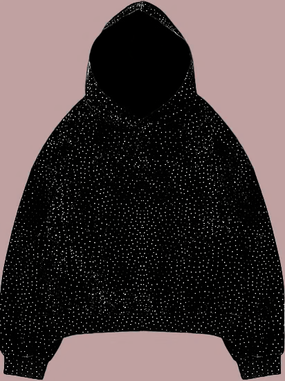Celeste Glitter Hooded Sweater