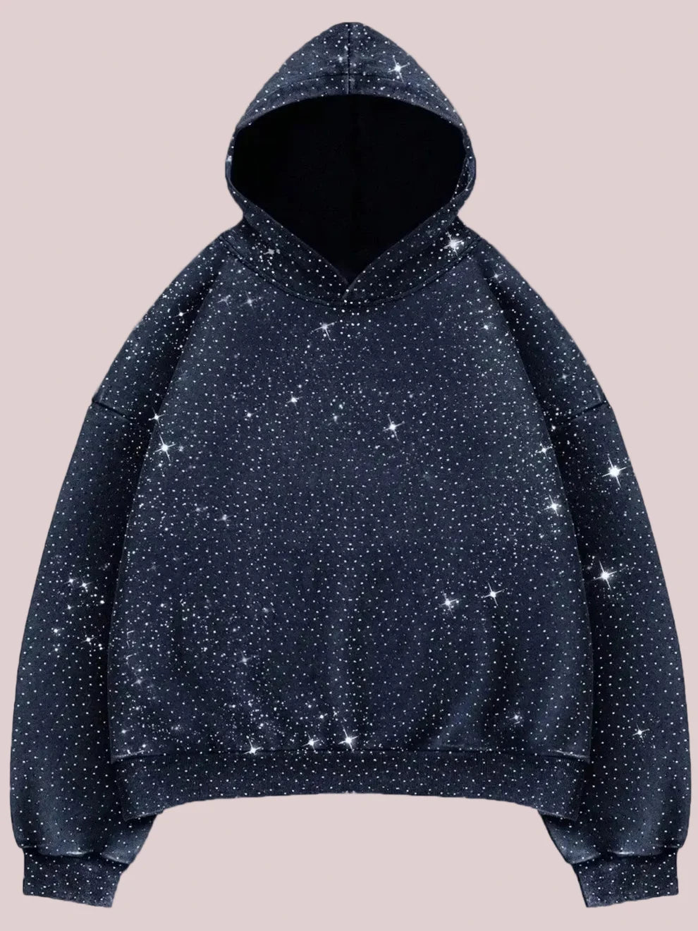 Celeste Glitter Hooded Sweater