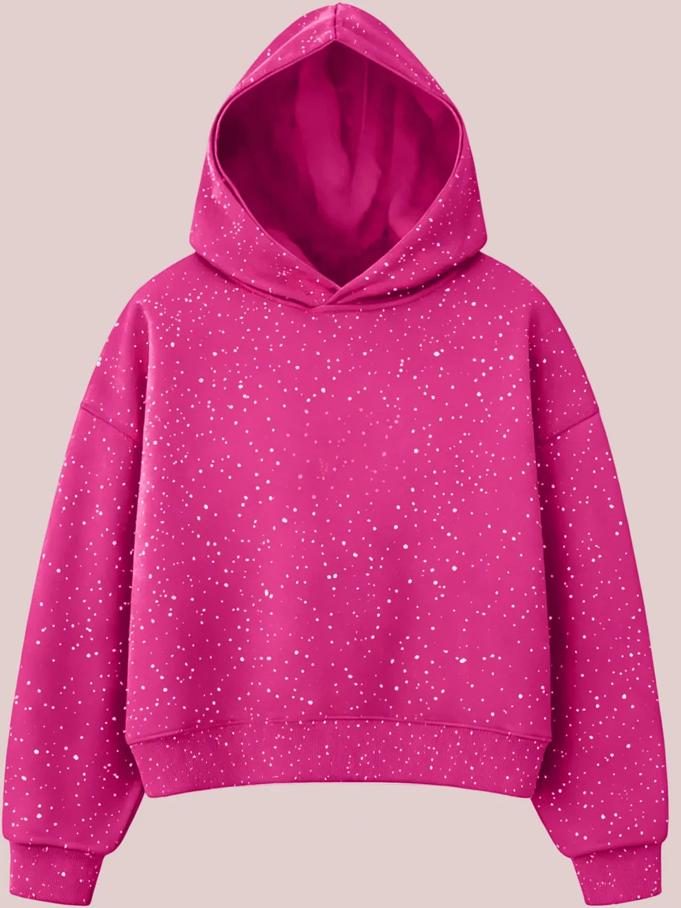 Celeste Glitter Hooded Sweater