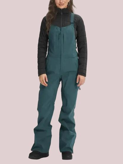 Women's Insulated Waterproof Snow Bibs