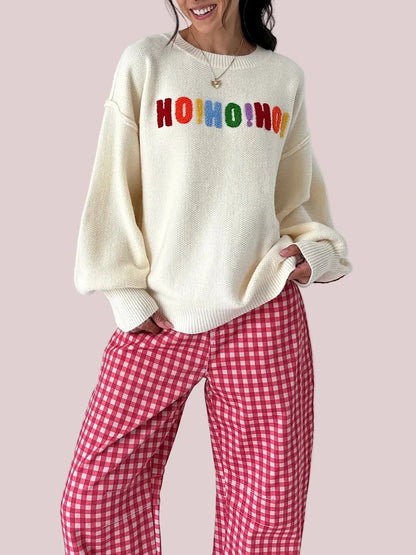 Noelle Rainbow Christmas Sweater