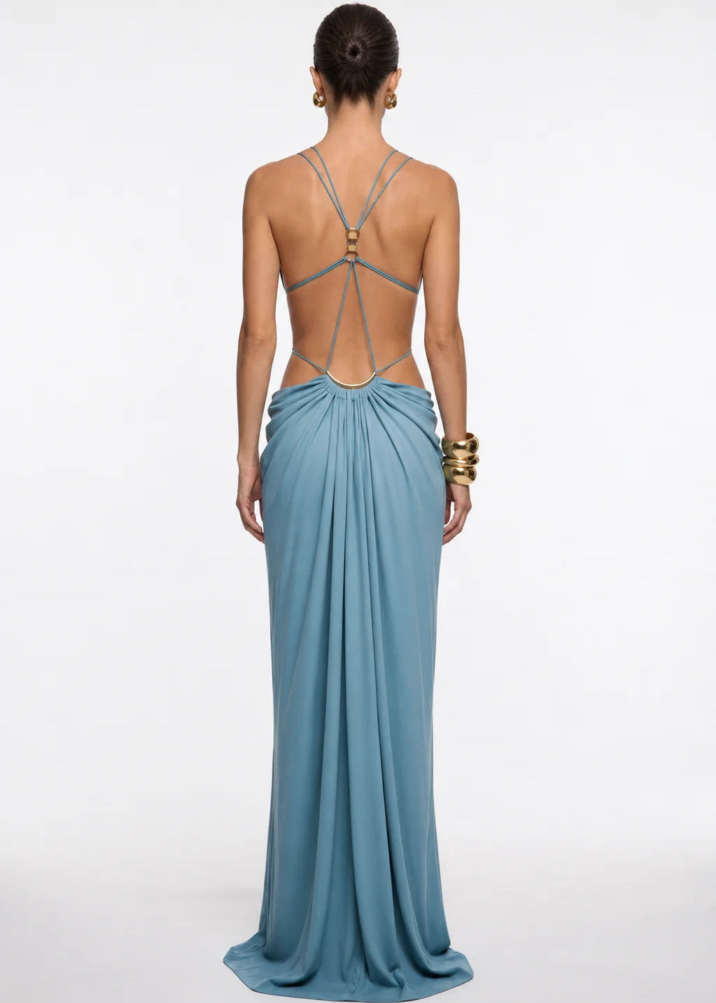 Eisley | Elegant Draped Maxi Dress