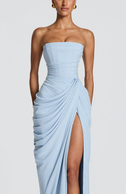 Mirava | Cyra Strapless Maxi Dress